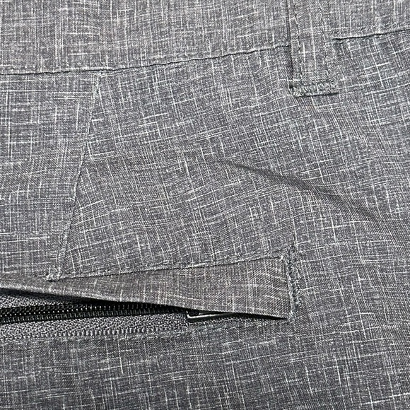 Men's Apt. 9 Performance 40 XL Golf Shorts Khakis Chino Gray Gripper Waistband - Picture 7 of 10